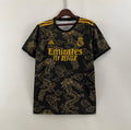 Maillot Real Madrid dragons noir et or