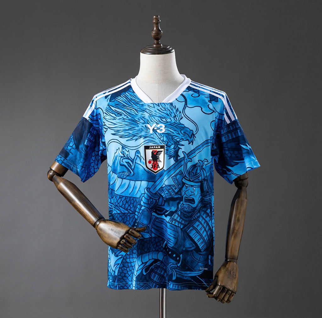 Maillot Japon Y-3 bleu