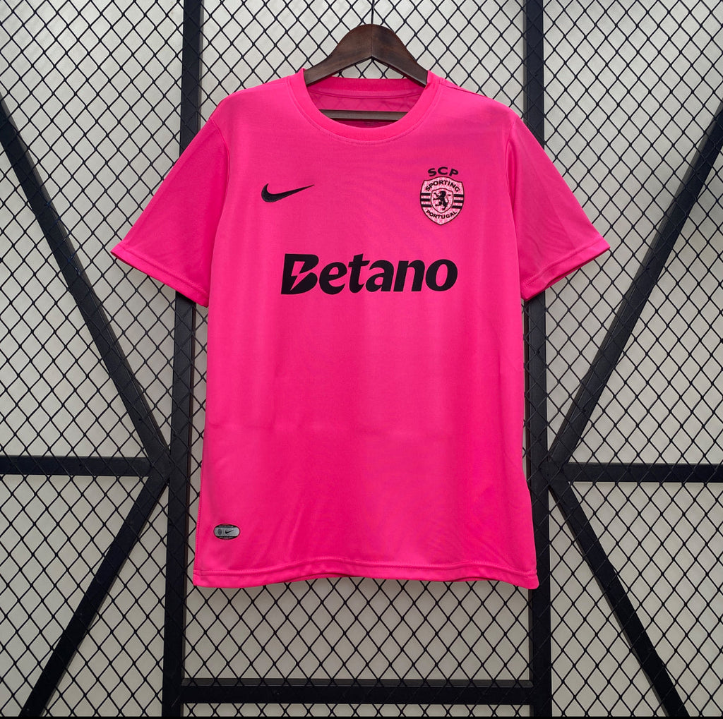 Maillot Sporting Lisbonne rose