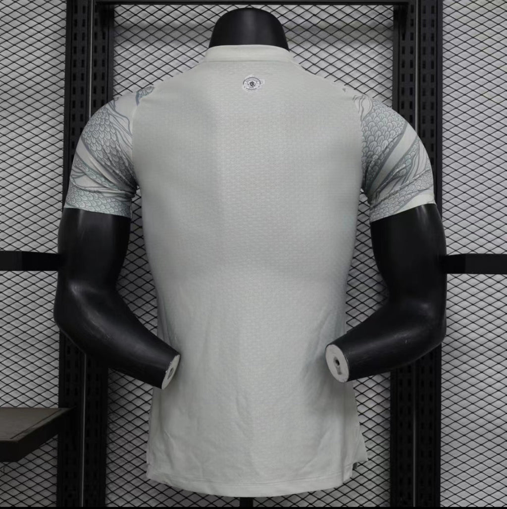 Maillot Manchester City dragon blanc version player
