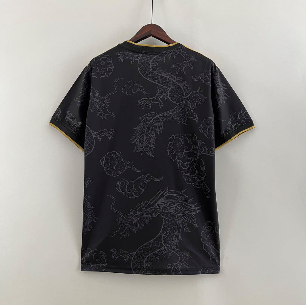 Maillot Real Madrid dragons noir complet