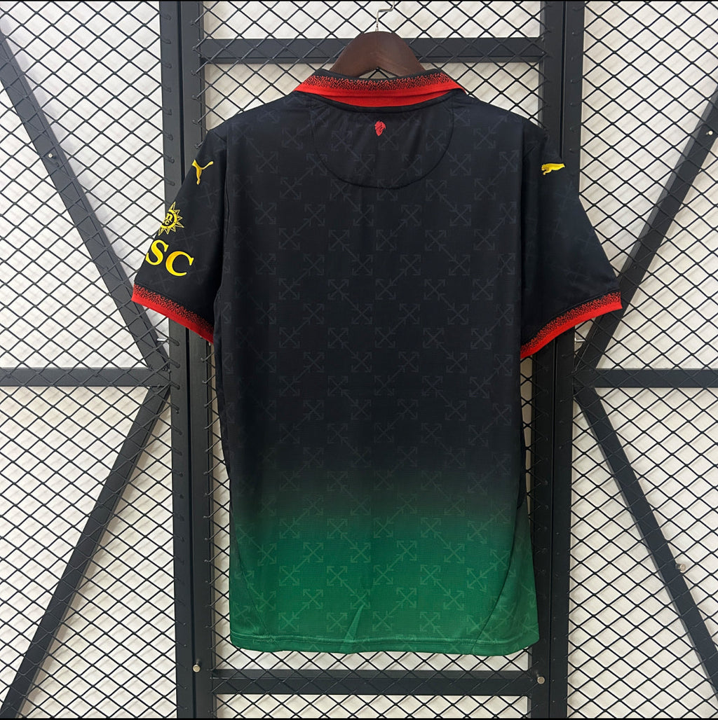 Maillot AC Milan X Off White noir
