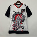 Maillot Japon Samuraï blanc et noir