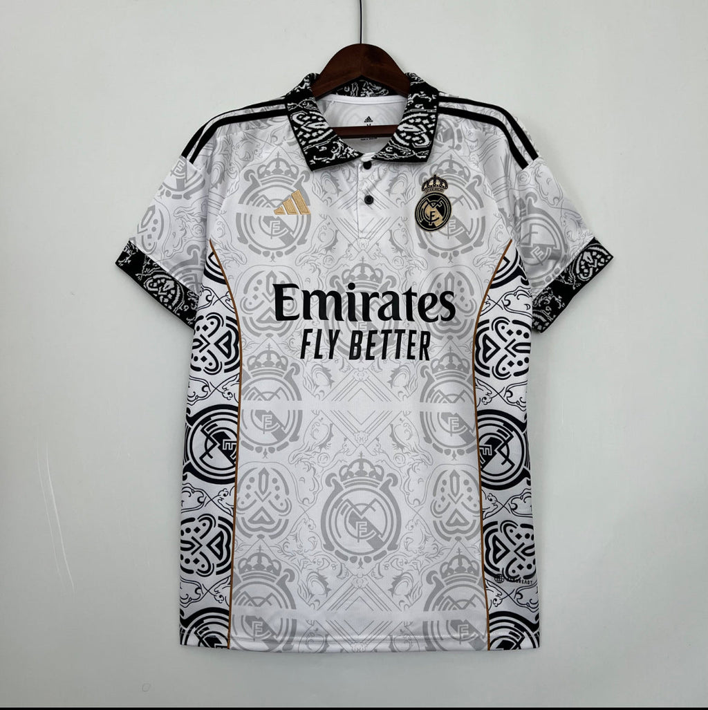 Maillot Real Madrid chic polo blanc