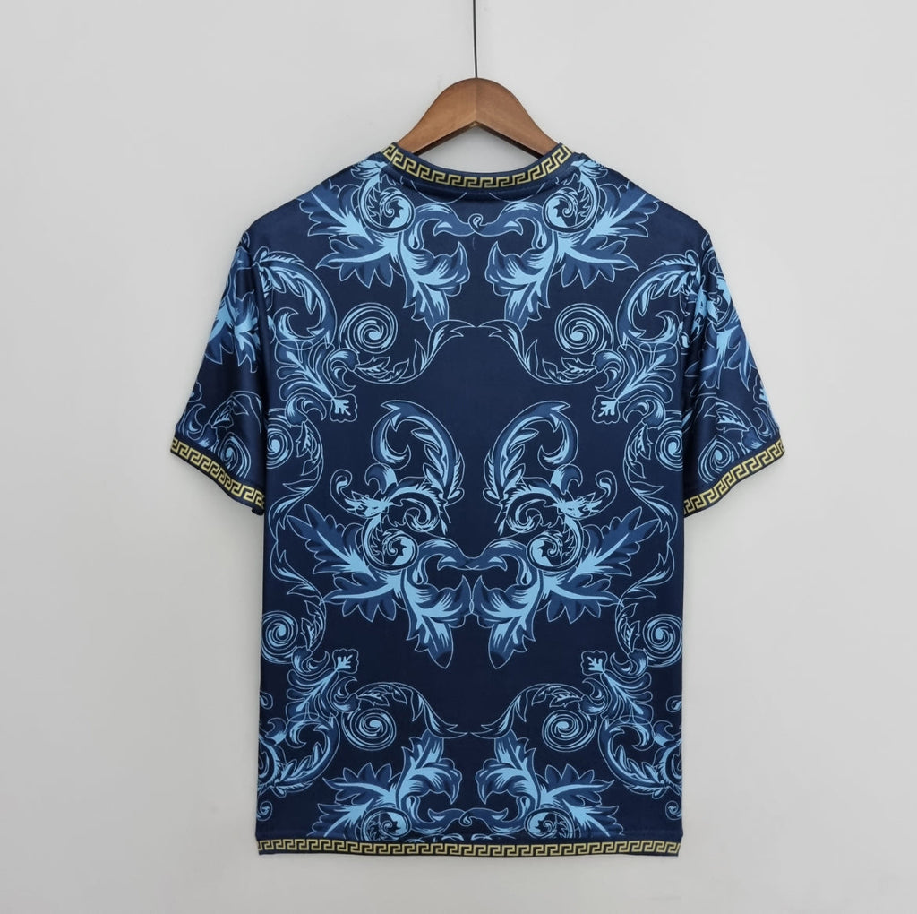 Maillot Italie Versace bleu