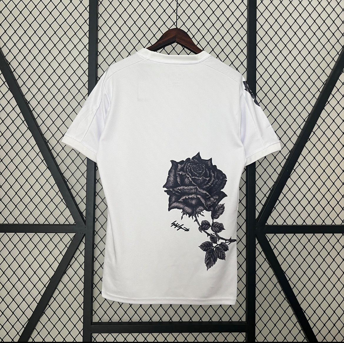 Maillot Real Madrid Y-3 fleur noir