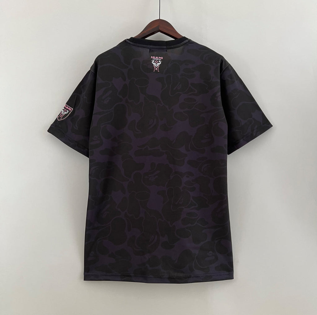 Maillot Inter miami "A BAPHING APE" noir