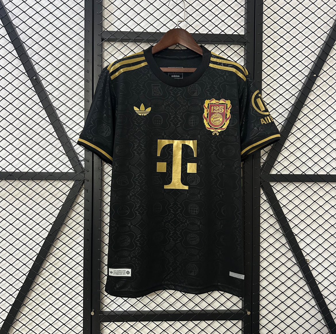 Maillot Bayern Munich 125 ans noir