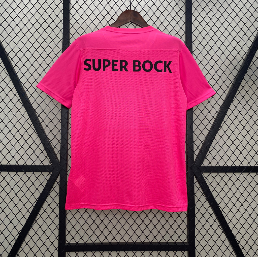 Maillot Sporting Lisbonne rose