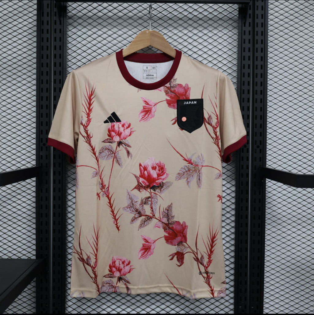 Maillot Japon fleur beige