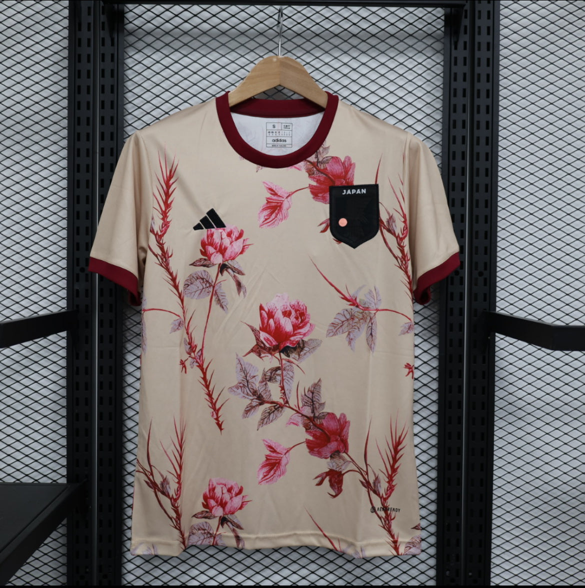 Maillot Japon fleur beige