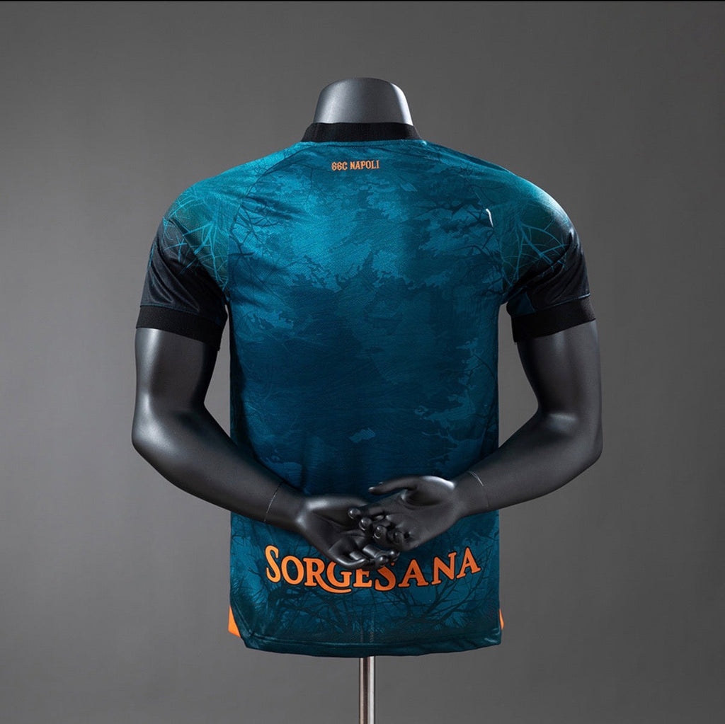 Maillot Naples halloween 2026 bleu version player