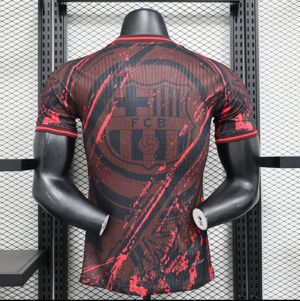 Maillot FC Barcelone concept rouge version player